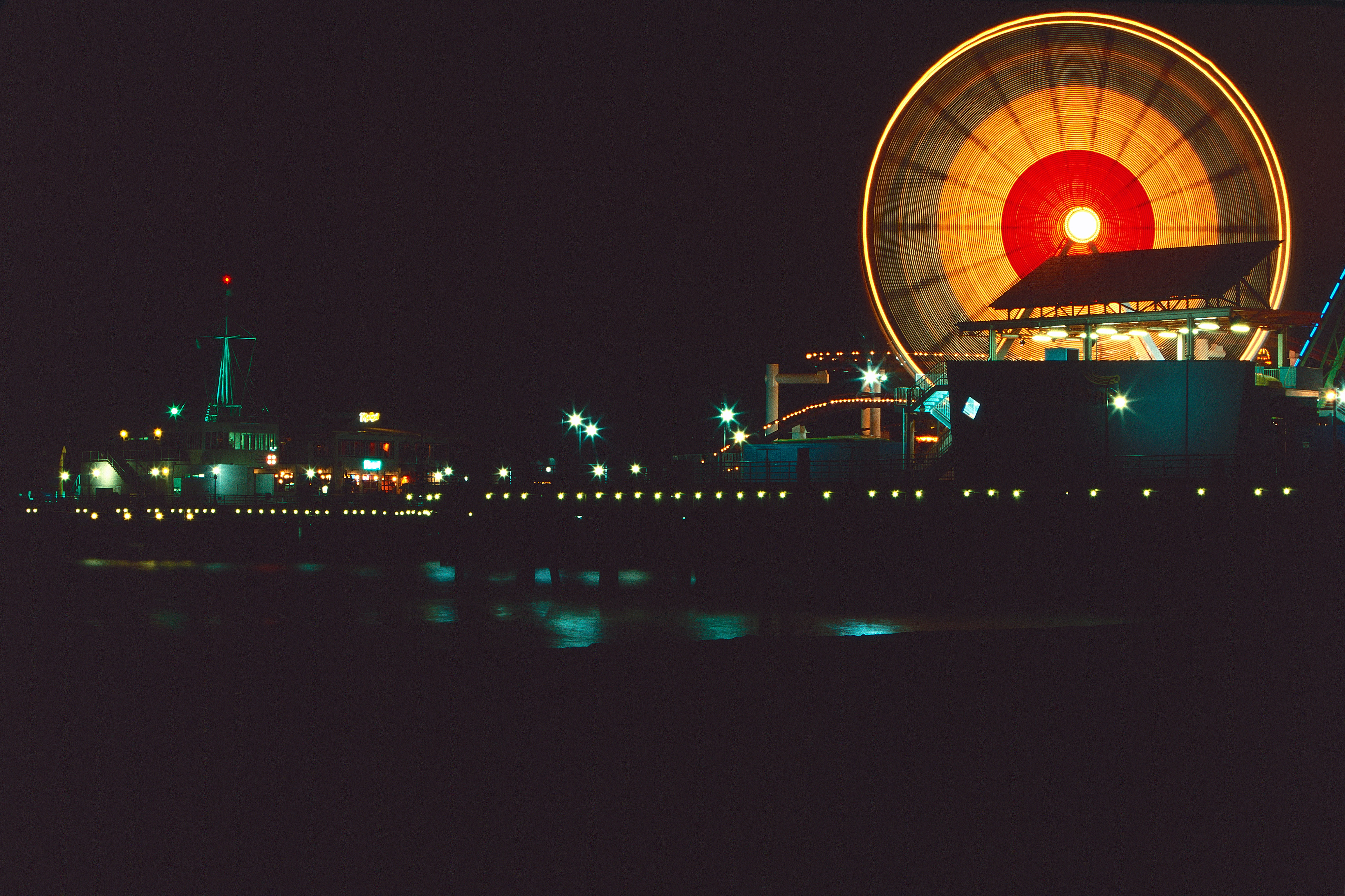 Boardwalk Amusement - Santa Monica, CA — fine art lived spaces photography print by Michael Schroeder