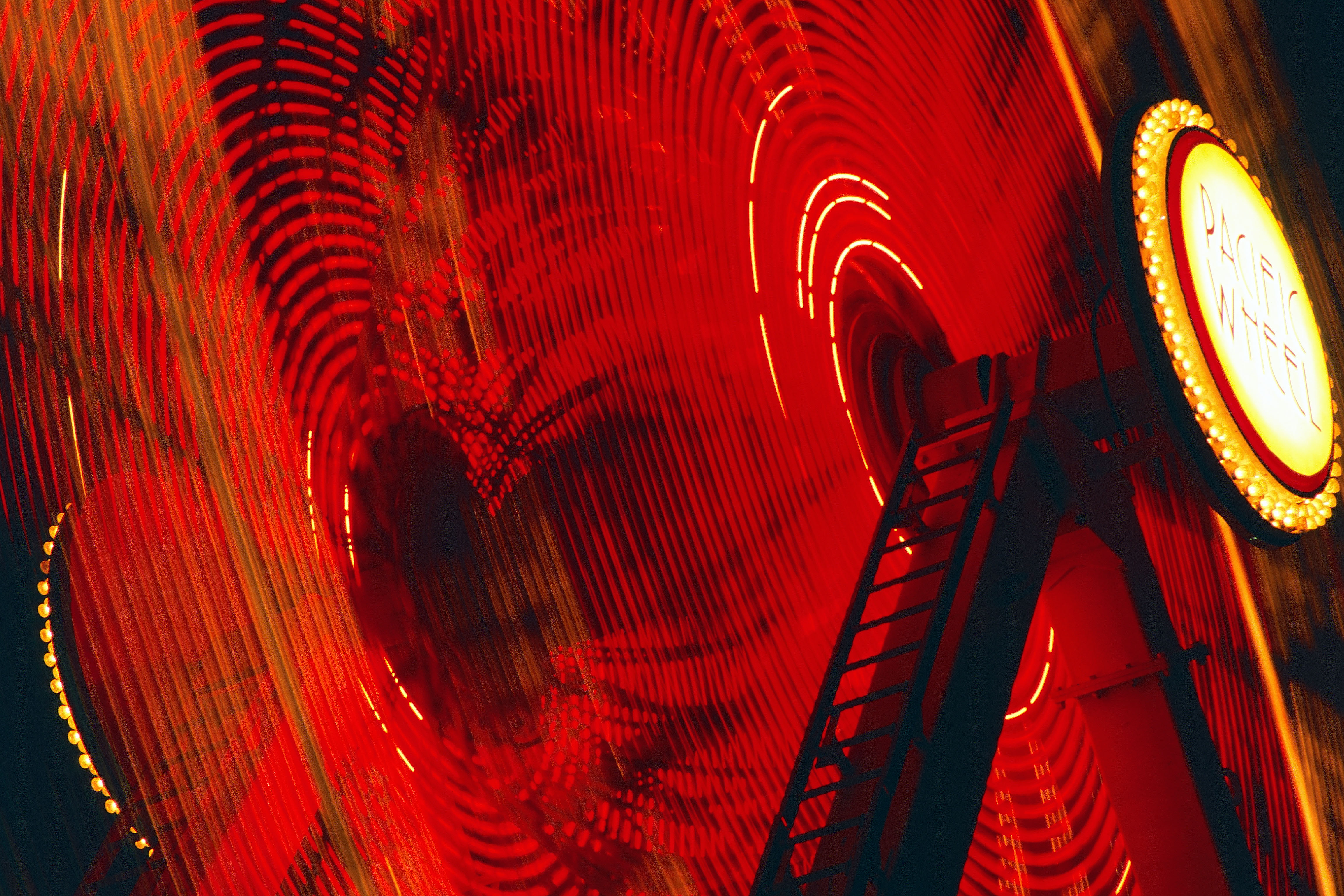 Ferris Wheel - Santa Monica, CA — fine art lived spaces photography print by Michael Schroeder