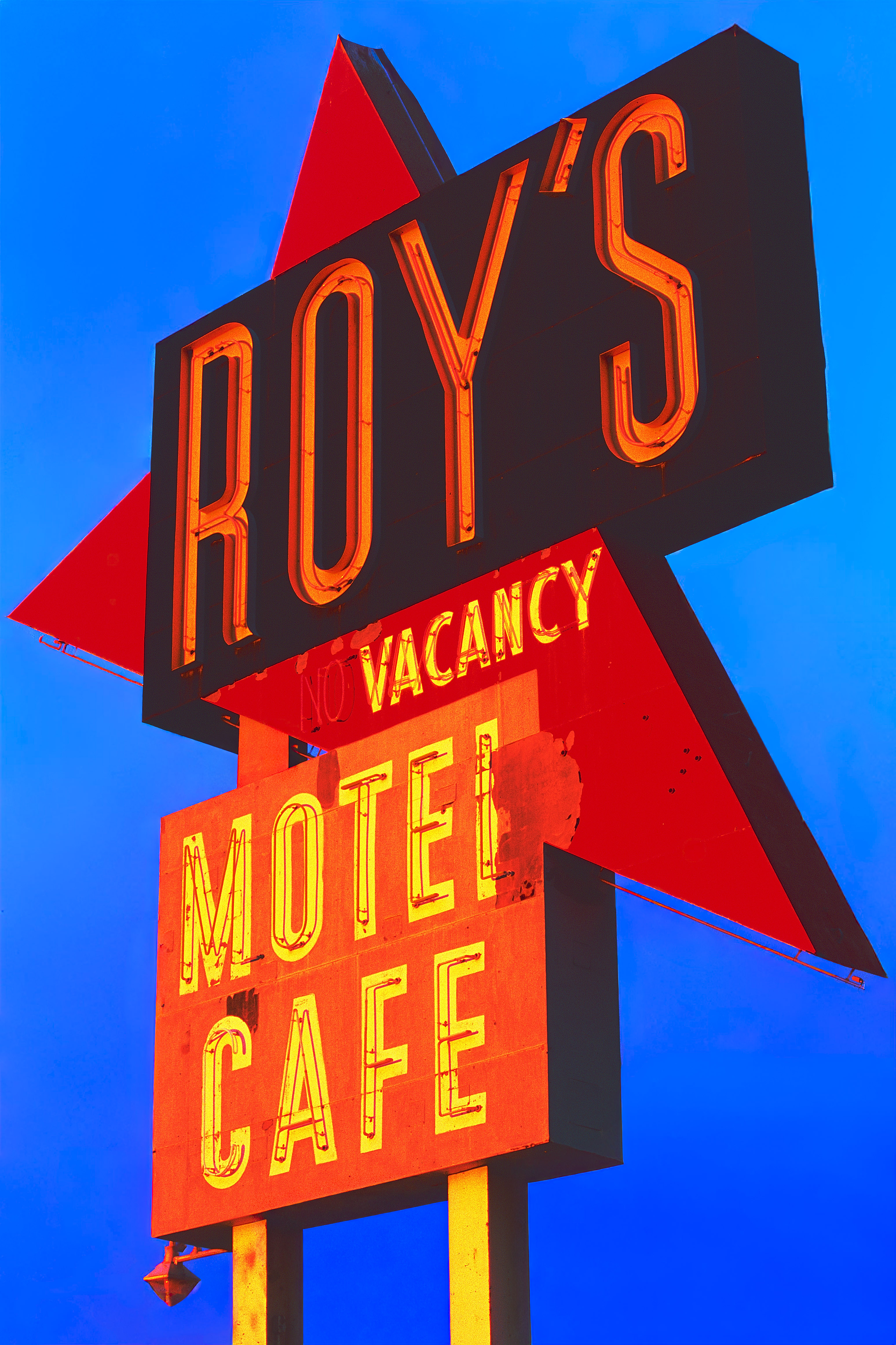 Roy's - Amboy, CA — fine art lived spaces photography print by Michael Schroeder